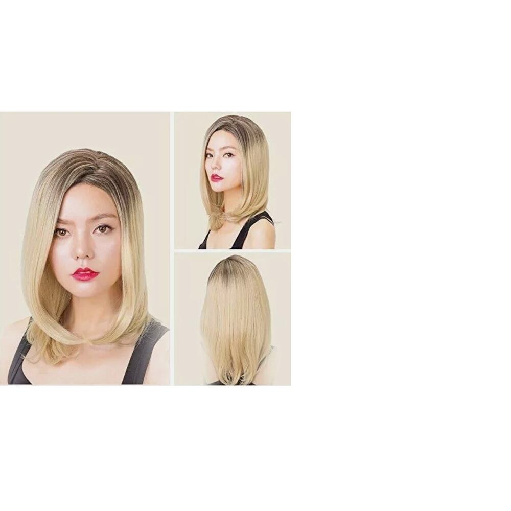 RabbitGoo Womens Blonde Ombre Wig Hair Topper DTJF-008 NEW